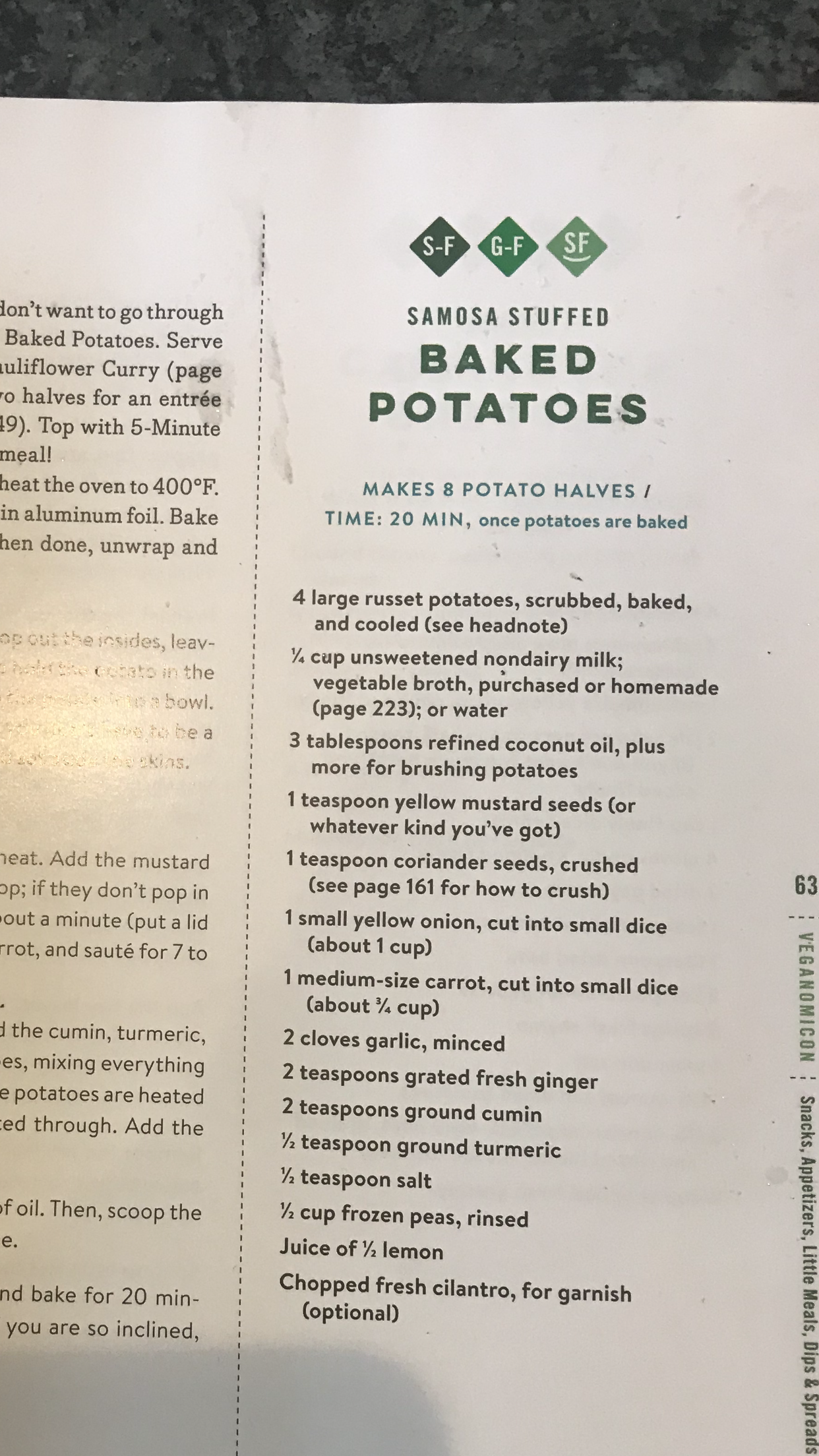 Picture of the recipe book